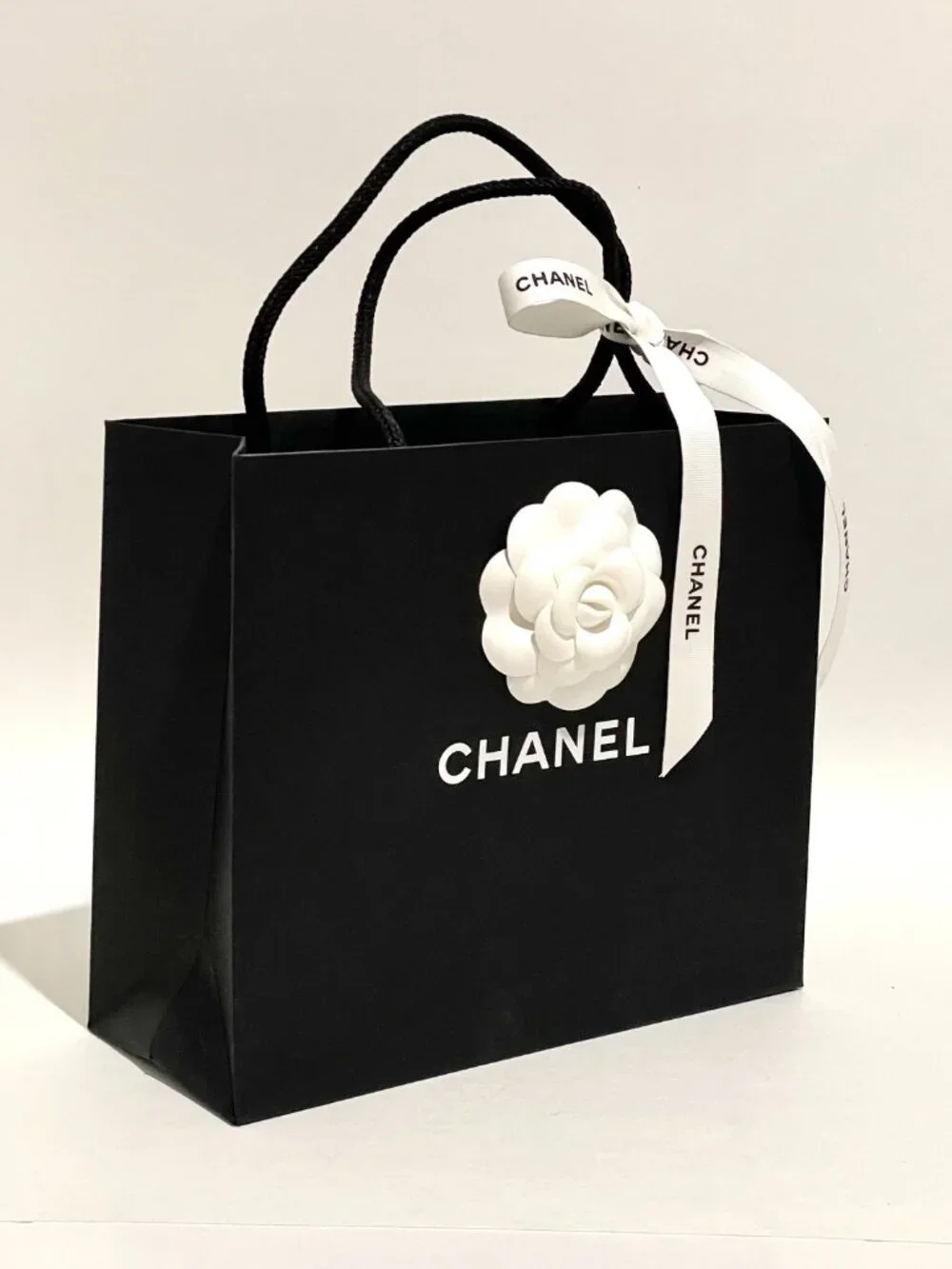 Authentic CHANEL Shopping Empty Paper Bag 8.5